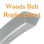 A-70341 Woods Replacement Belt (set-of-2)