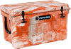 Frosted Frog 45QT Cooler - Orange, Sand, & White Camo