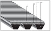 5/5M1280JB GATES Belt, Polyflex JB Joined Band Belt - Series 8912