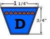 D540 JASON Belt, UniMatch Classical Multi-Plus V-Belt