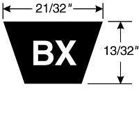 Gates BX50 Cogged Classic V-Belt