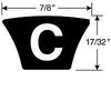 C176 GATES Belt, High-Power ll Belt - Series 9004