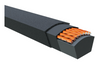 B124 D&D Belt, Classical Wrapped V-Belt
